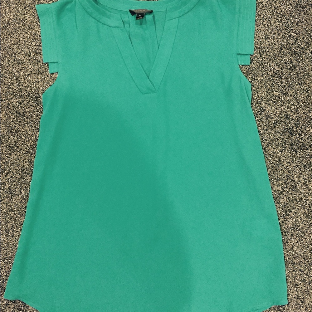 J.Crew cap sleeve blouse